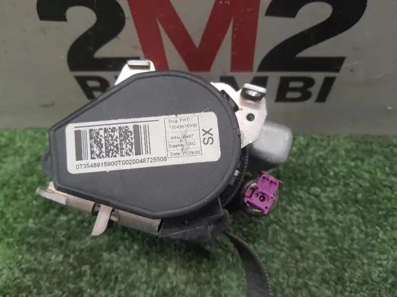 Cintura DI Sicurezza Sedile ANT SX 735489159 Fiat QUBO 2008