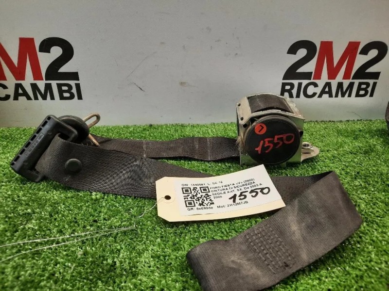 Cintura DI Sicurezza Sedile ANT SX 1440581 Ford Fiesta V 2002