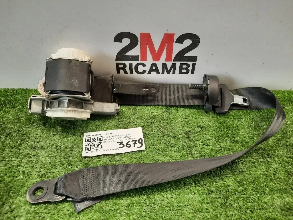 Cintura DI Sicurezza Sedile ANT SX 1893975 Ford Fiesta VI 2012