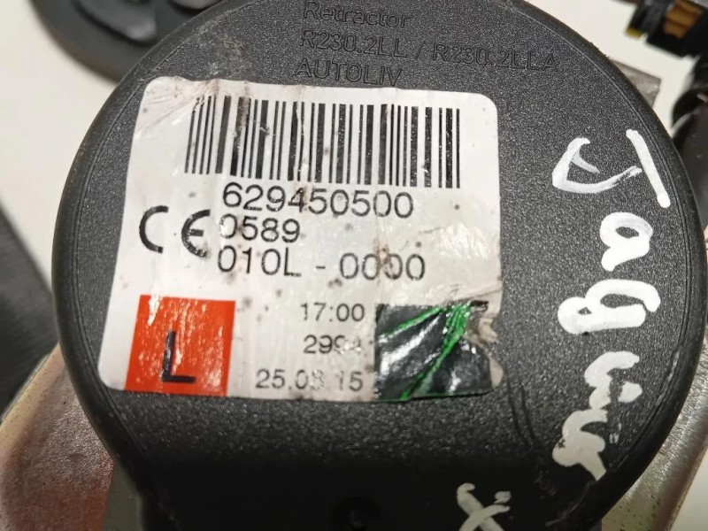 Cintura DI Sicurezza Sedile ANT SX 629450500 Jaguar XE 2015