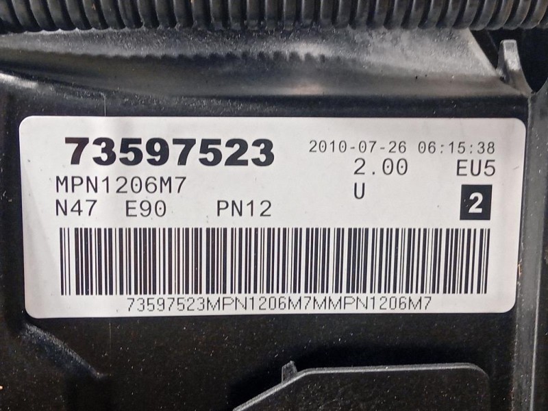 Motore Completo N47D20A 143 CV 105 KW Bmw Serie 1 E81 Berlina 2005