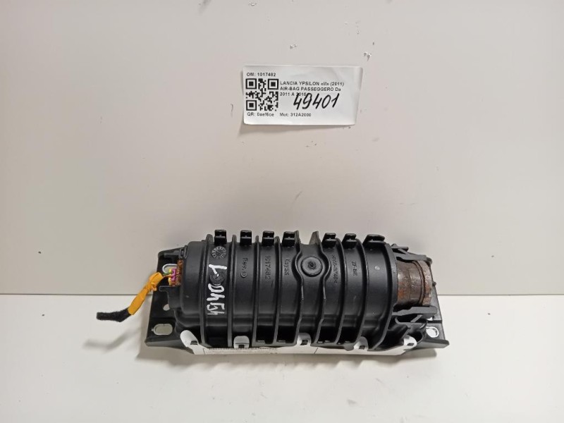 Air-bag Passeggero 1017482 Lancia Ypsilon III 2011