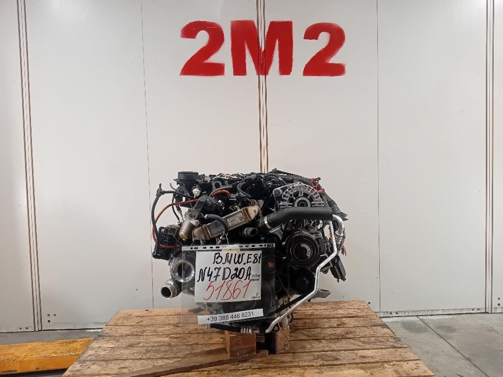 Motore Completo N47D20A 143 CV 105 KW Bmw Serie 1 E81 Berlina 2005