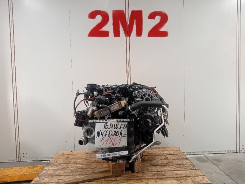Motore Completo N47D20A 143 CV 105 KW Bmw Serie 1 E81 Berlina 2005
