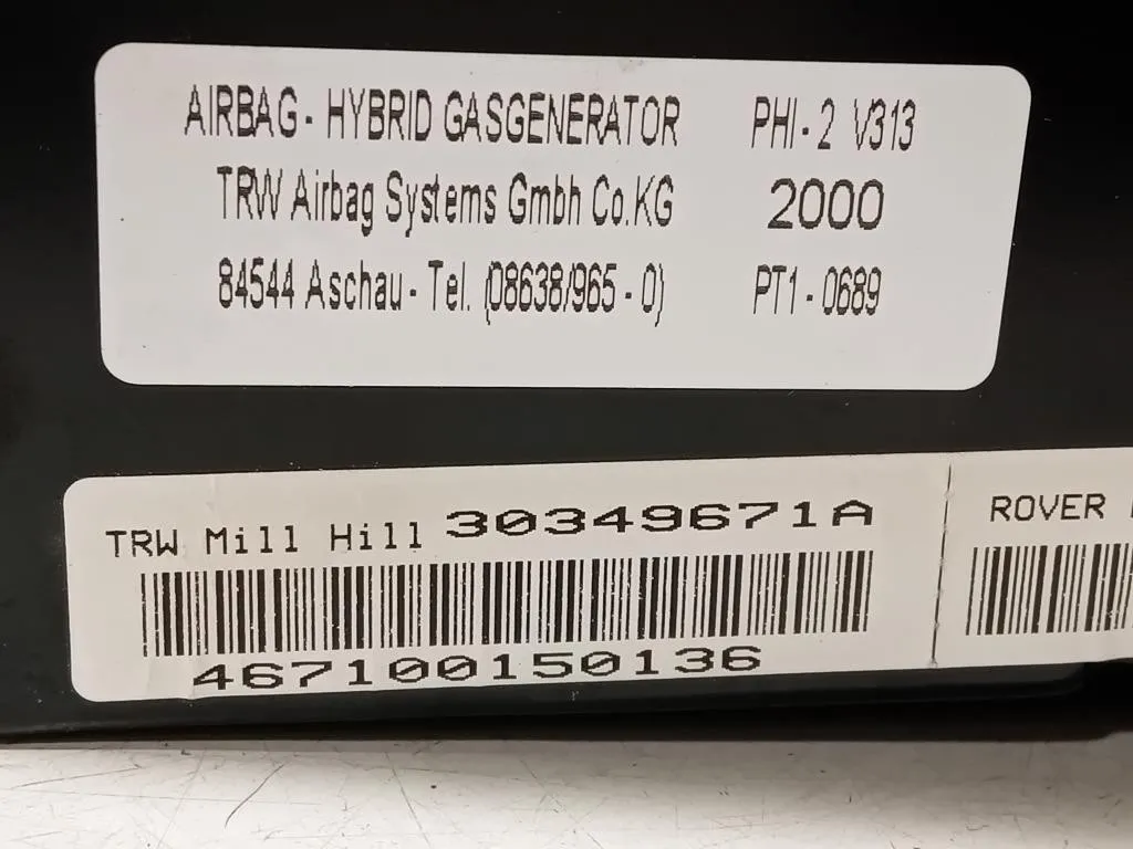 Air-bag Passeggero 30349671A Land Rover Discovery II 1999