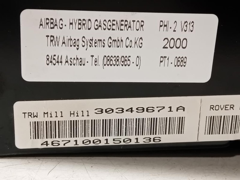 Air-bag Passeggero 30349671A Land Rover Discovery II 1999