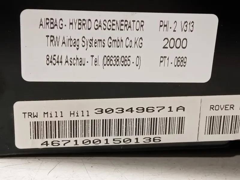 Air-bag Passeggero 30349671A Land Rover Discovery II 1999