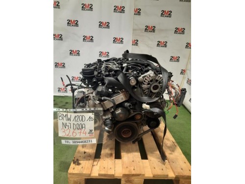 Motore Completo N47D20A 177CV 130KW Bmw Serie 1 E82 Coupe 2005