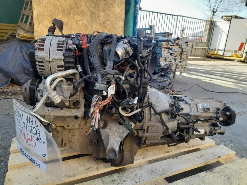 Motore Completo N47D20A 143CV Bmw Serie 1 E82 Coupe 2005