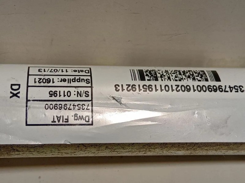 Cintura DI Sicurezza Sedile ANT SX 7355291630 Lancia Ypsilon III 2011