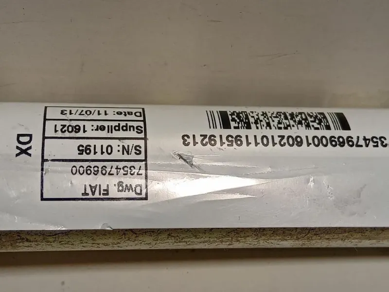 Cintura DI Sicurezza Sedile ANT SX 7355291630 Lancia Ypsilon III 2011