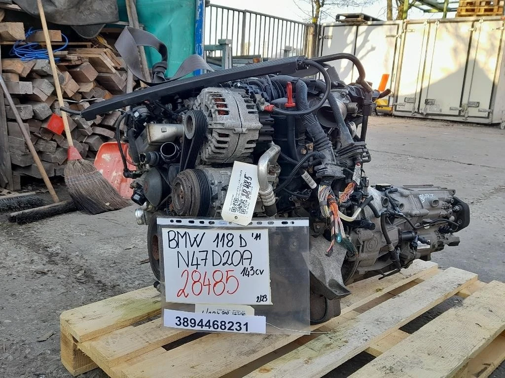 Motore Completo N47D20A 143CV Bmw Serie 1 E82 Coupe 2005