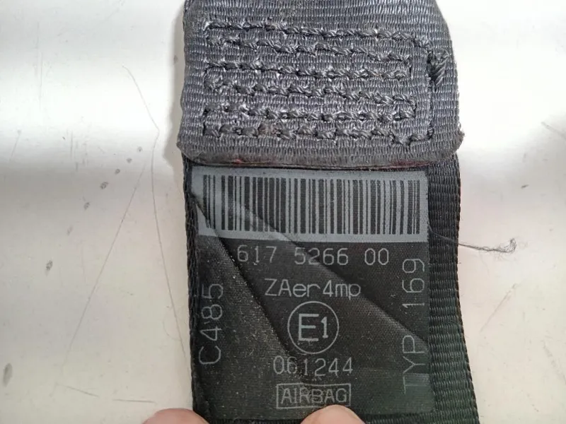 Cintura DI Sicurezza Sedile ANT SX 617361500 Lancia Ypsilon III 2011