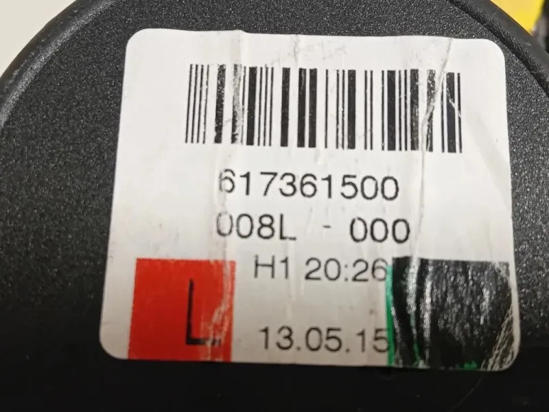 Cintura DI Sicurezza Sedile ANT SX 617361500 Lancia Ypsilon III 2011