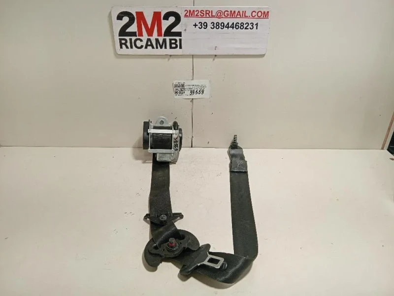 Cintura DI Sicurezza Sedile ANT SX LR072753 Land Rover Range Rover Evoque I 2011