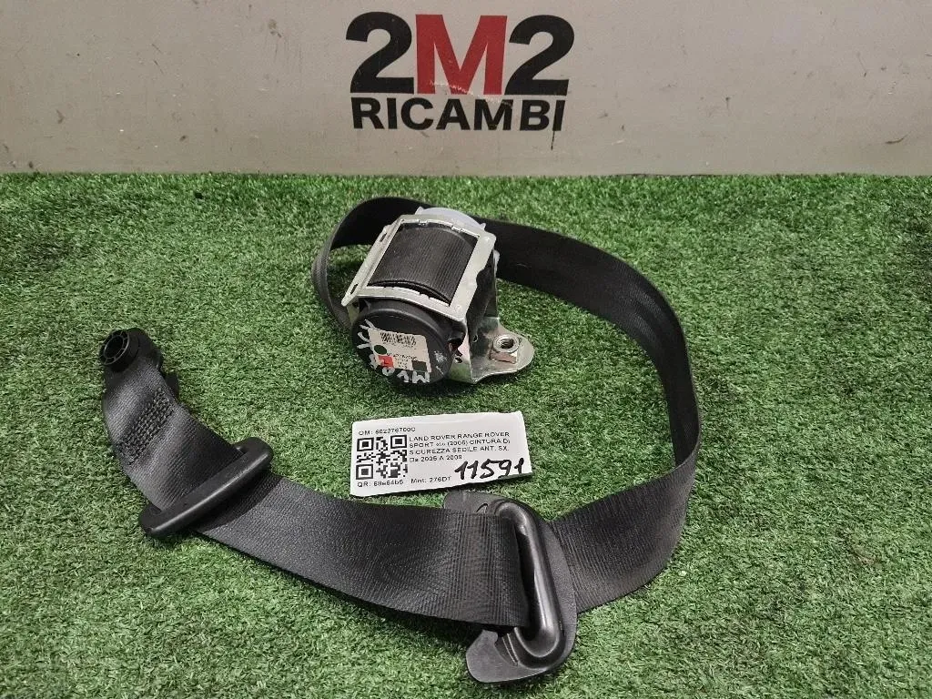 Cintura DI Sicurezza Sedile ANT SX 602276700C Land Rover Range Rover Sport I 2005