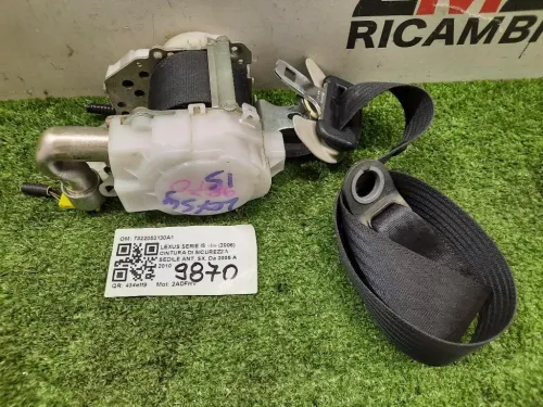 Cintura DI Sicurezza Sedile ANT SX 7322053130A1 Lexus Serie IS II 2006
