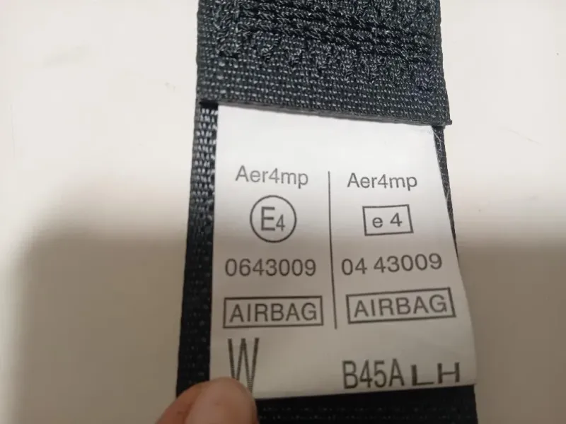 Cintura DI Sicurezza Sedile ANT SX 0589-P1-000146 Mazda 3 III 2014