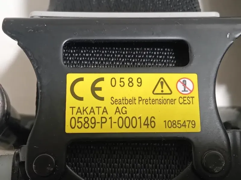 Cintura DI Sicurezza Sedile ANT SX 0589-P1-000146 Mazda 3 III 2014