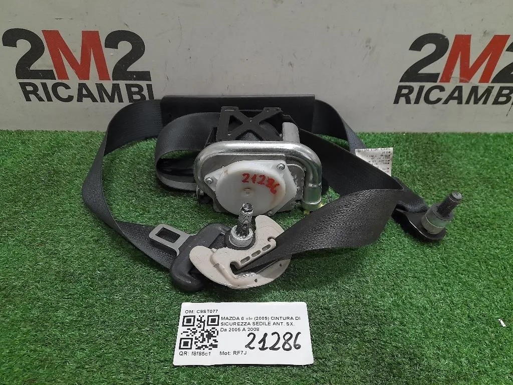 Cintura DI Sicurezza Sedile ANT SX C9ST077 Mazda 6 I 2005