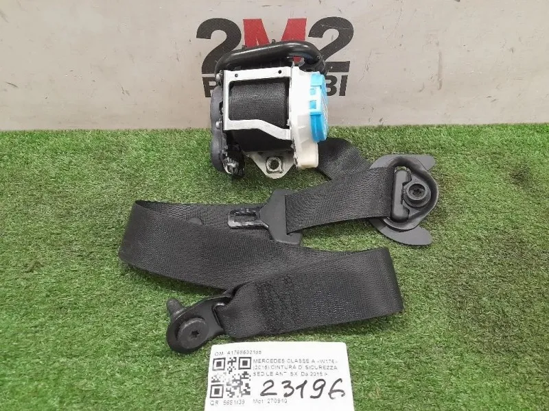 Cintura DI Sicurezza Sedile ANT SX A1768602185 Mercedes Classe A W176 2015