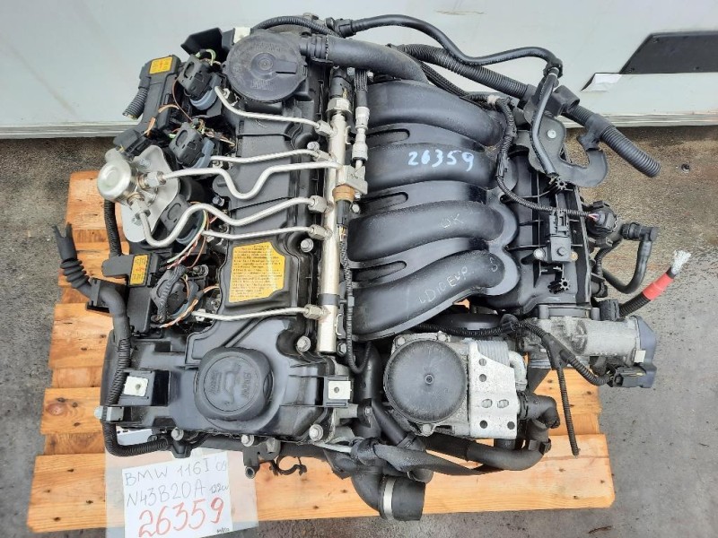 Motore Completo N43B20A 122CV 90 KW Bmw Serie 1 E87 Berlina 2005
