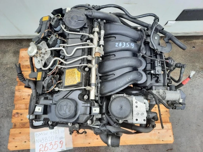 Motore Completo N43B20A 122CV 90 KW Bmw Serie 1 E87 Berlina 2005