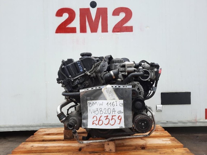 Motore Completo N43B20A 122CV 90 KW Bmw Serie 1 E87 Berlina 2005