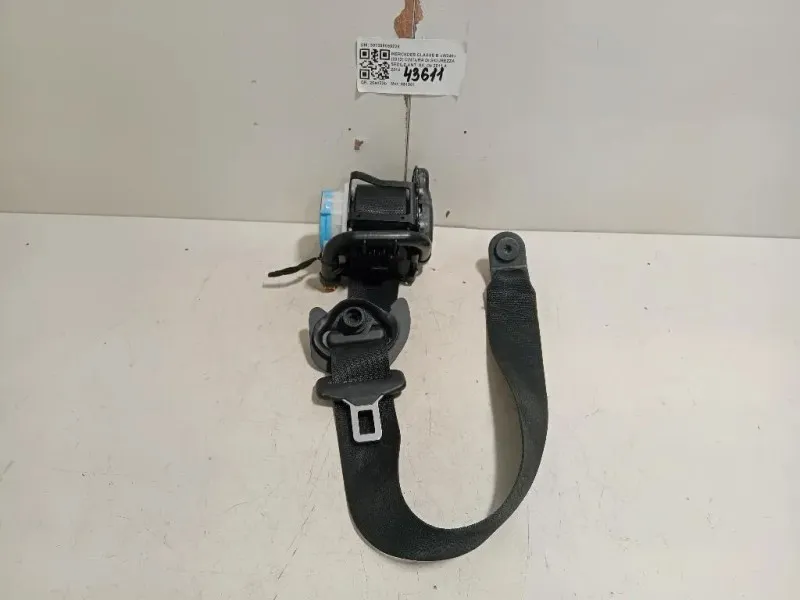 Cintura DI Sicurezza Sedile ANT SX 307068099228 Mercedes Classe B W246 2012