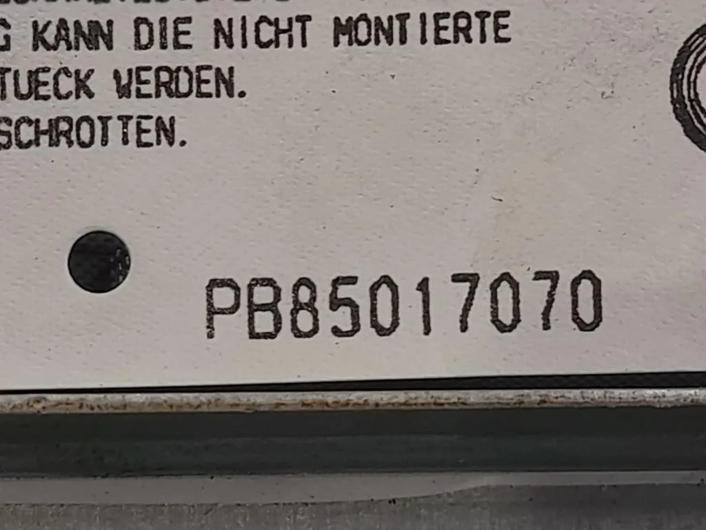 Air-bag Passeggero PB85017070 Land Rover Discovery III 2005