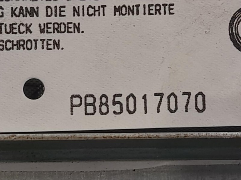 Air-bag Passeggero PB85017070 Land Rover Discovery III 2005