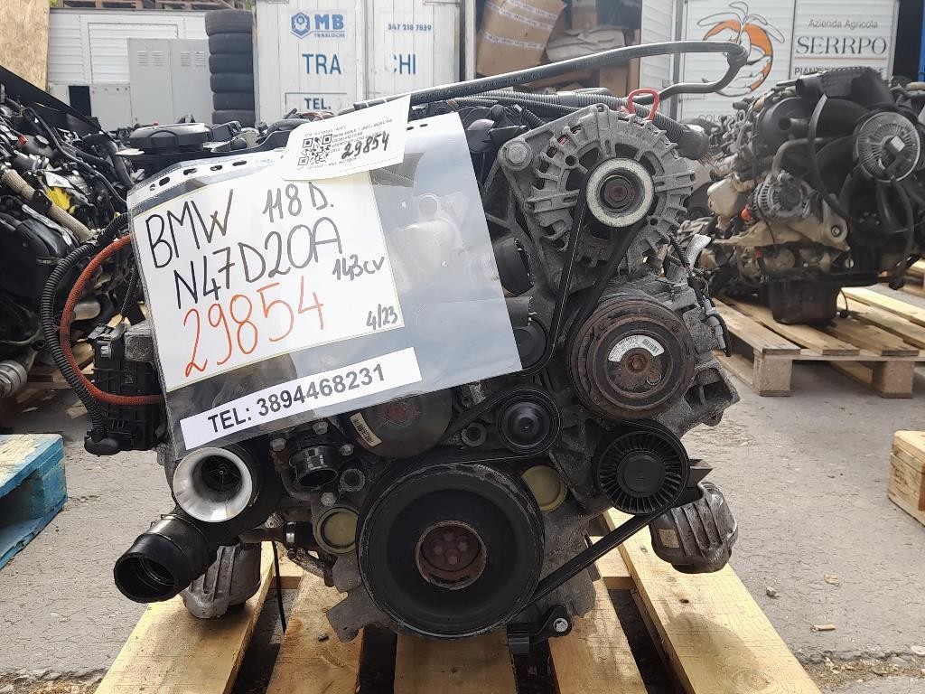 Motore Completo N47D20A 143CV Bmw Serie 1 E87 Berlina 2005