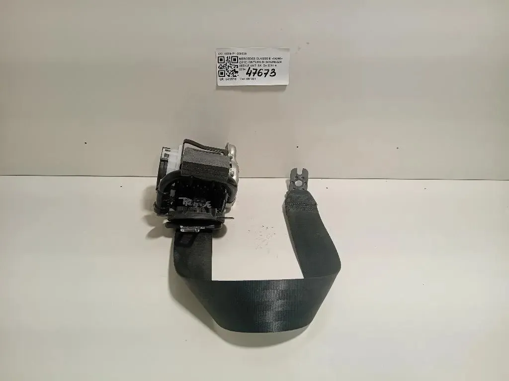 Cintura DI Sicurezza Sedile ANT SX 0589-P1-000220 Mercedes Classe B W246 2012
