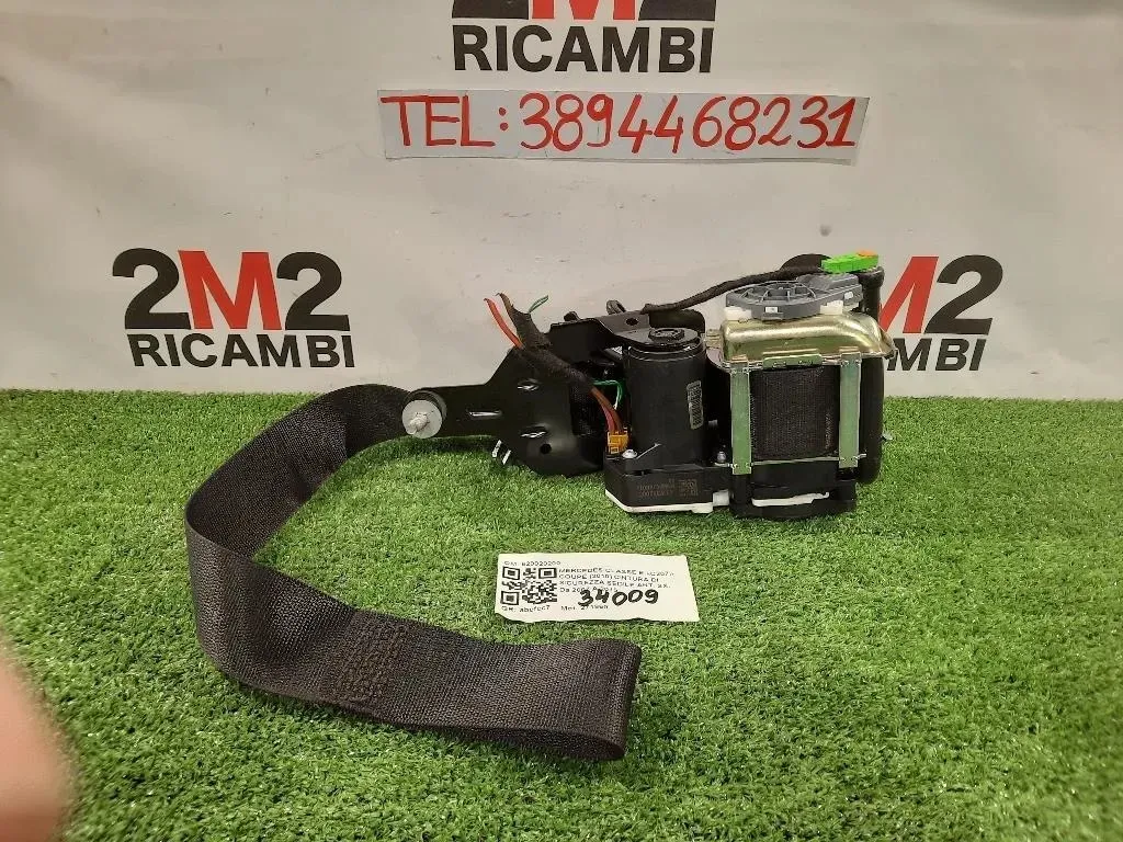 Cintura DI Sicurezza Sedile ANT SX 620020200 Mercedes Classe E C207 Coupé 2010