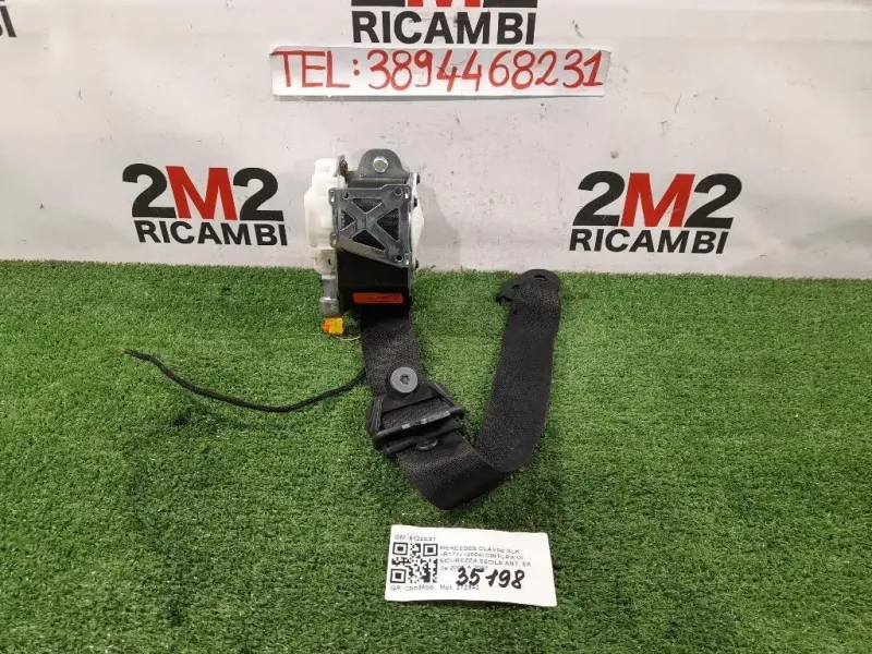 Cintura DI Sicurezza Sedile ANT SX 6122001 Mercedes Classe SLK R171 2004