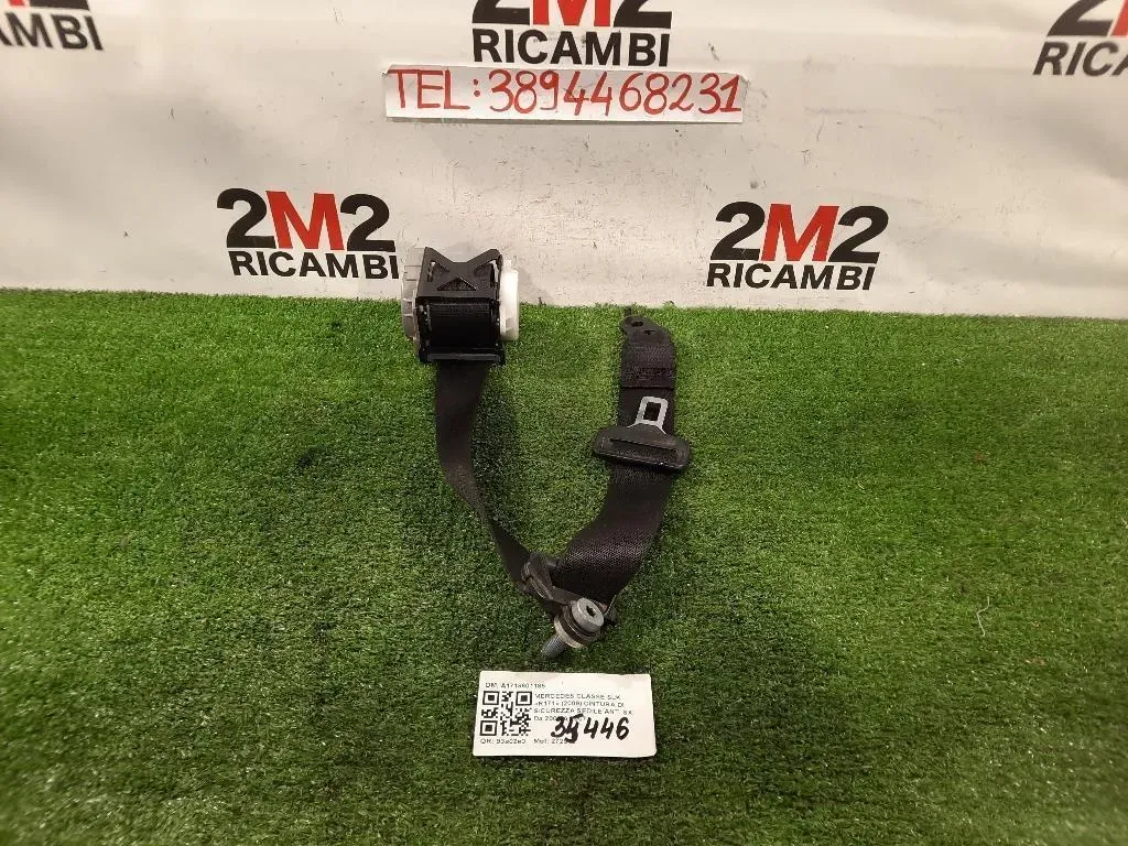 Cintura DI Sicurezza Sedile ANT SX A1718601185 Mercedes Classe SLK R171 2008