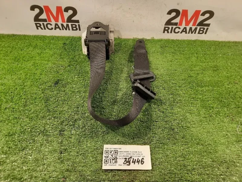 Cintura DI Sicurezza Sedile ANT SX A1718601185 Mercedes Classe SLK R171 2008