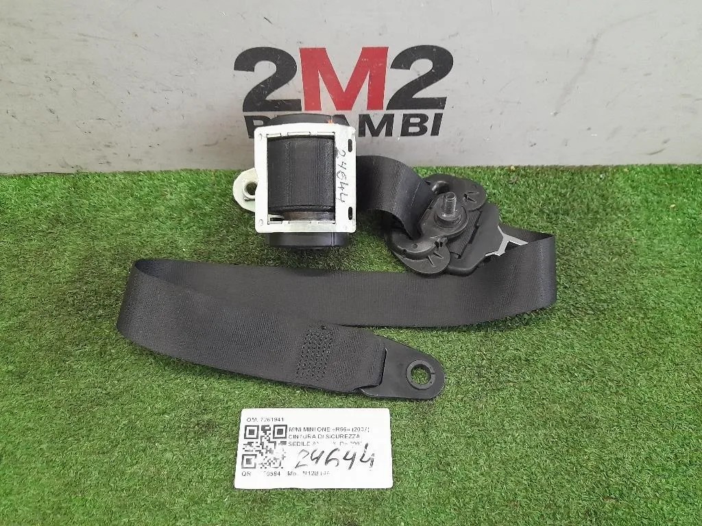 Cintura DI Sicurezza Sedile ANT SX 7261941 Mini MINI ONE R56 2007