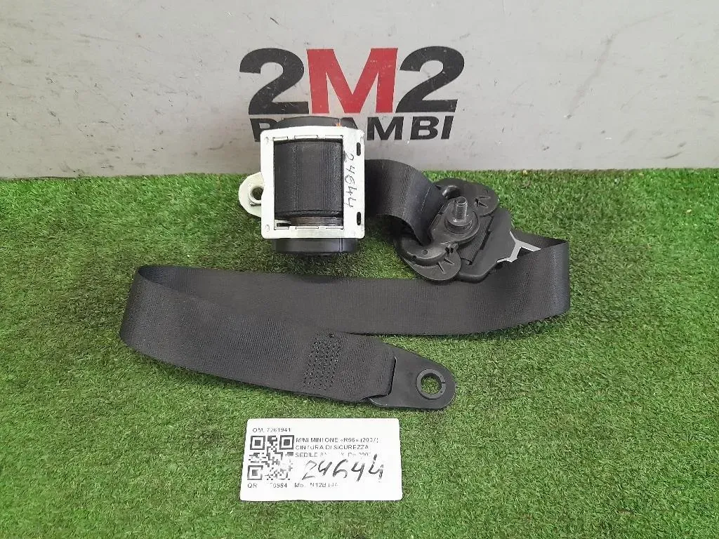 Cintura DI Sicurezza Sedile ANT SX 7261941 Mini MINI ONE R56 2007