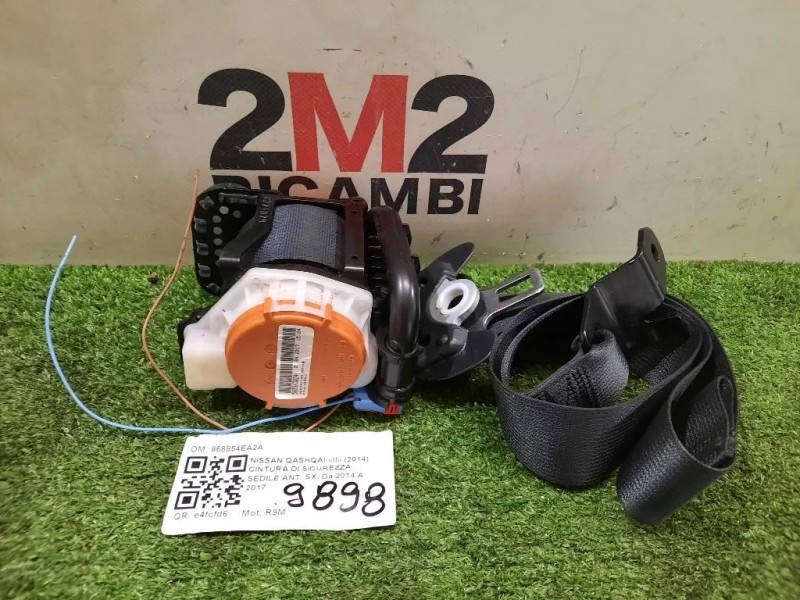 Cintura DI Sicurezza Sedile ANT SX 868854EA2A Nissan Qashqai II 2014