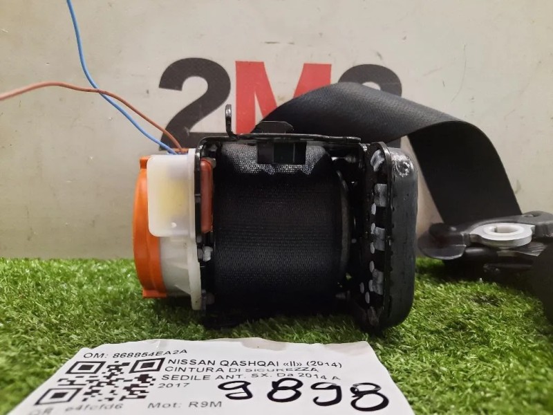 Cintura DI Sicurezza Sedile ANT SX 868854EA2A Nissan Qashqai II 2014