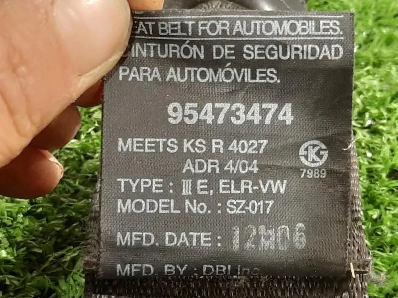 Cintura DI Sicurezza Sedile ANT SX 96474658 Opel Antara A 2011