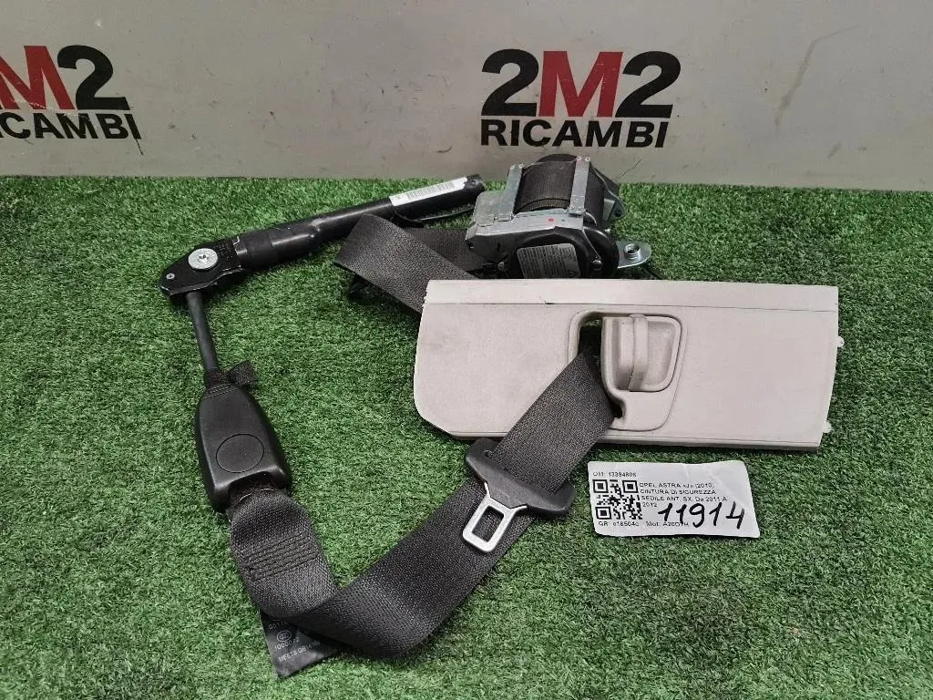 Cintura DI Sicurezza Sedile ANT SX 13394806 Opel Astra J 2010