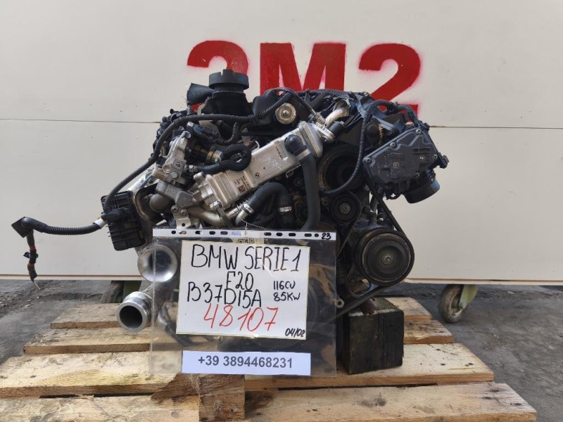 Motore Completo B37D15A 116CV Bmw Serie 1 F20 Berlina 2015