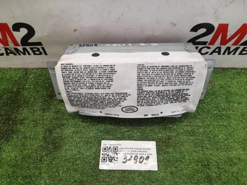 Air-bag Passeggero PB85017070 Land Rover Range Rover Sport I 2005