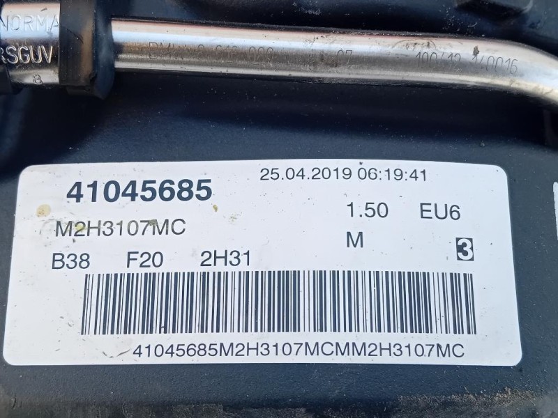 Motore Completo B38B15A 136 CV 101 KW Bmw Serie 1 F20 Berlina 2015