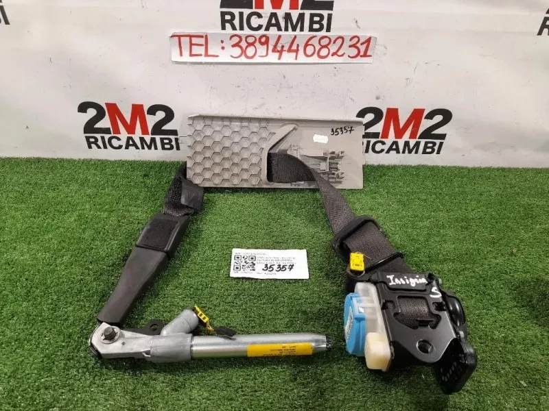 Cintura DI Sicurezza Sedile ANT SX 20951974051206 Opel Insignia A 2013
