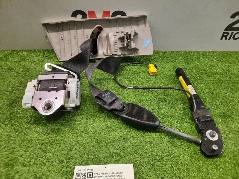 Cintura DI Sicurezza Sedile ANT SX 13305707 Opel Meriva B 2010