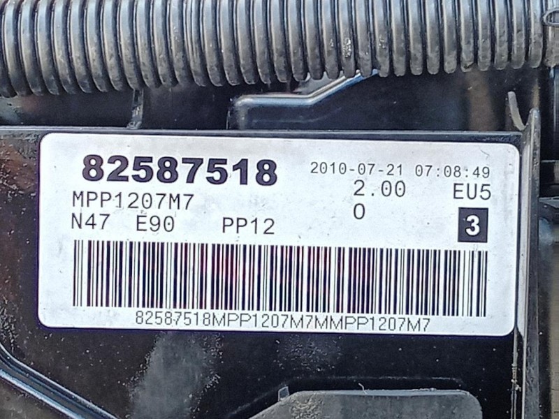 Cintura DI Sicurezza Sedile ANT SX 340407270 Opel Meriva B 2010
