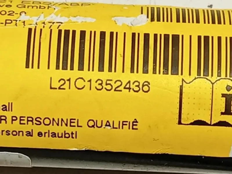 Cintura DI Sicurezza Sedile ANT SX 340407270 Opel Meriva B 2010